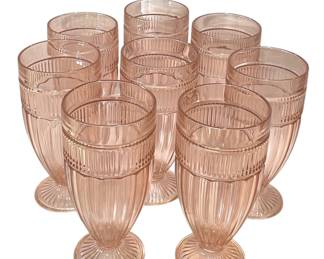 Pink glass