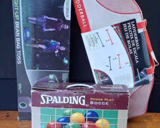Outdoor games * Bocce Balls