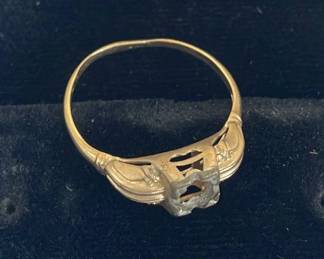 14K & 18K Gold Ring Setting