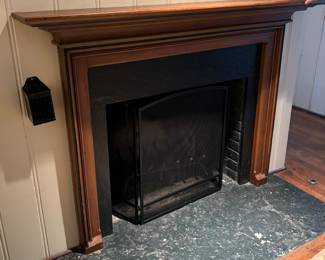 Three Fireplace Mantles