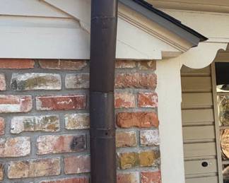 Copper Gutters and downspouts