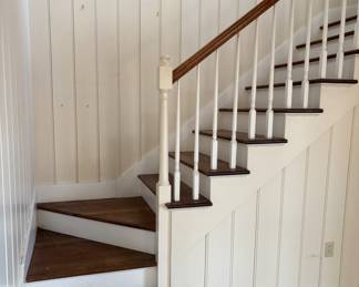 Beaded Wainscot Wood Wall Paneling throughout the home