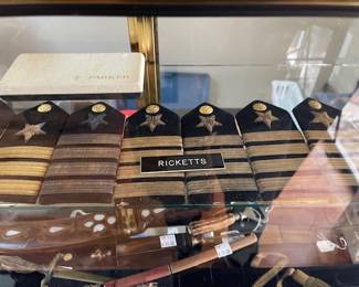 Ricketts' Navy memorabilia