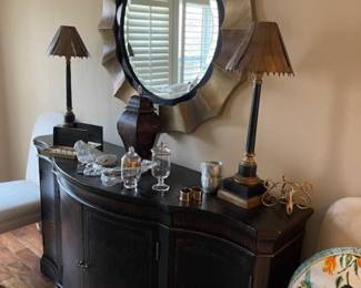 Server, mirror- dining room