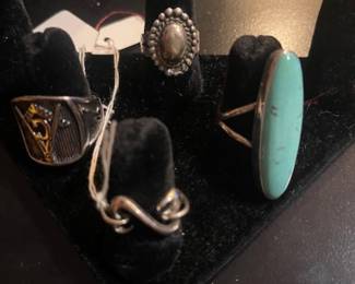 Silver rings