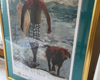 Boardwalk Art Show poster
