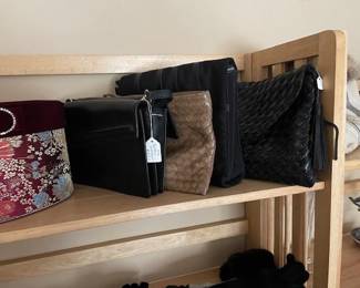 Several name brand handbags- Vera Bradley, Fossil, Coach, Makowsky, other designers