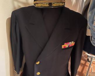 Admiral Ricketts hat and uniform