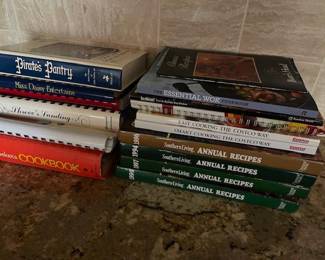 Some of the cookbooks