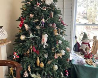 Tree and ornaments