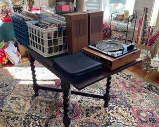 English oak table