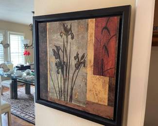 Some of the framed art