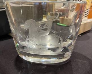 Orrefors glass bowl
