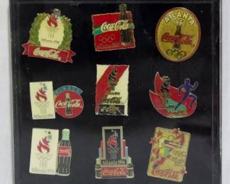 15 - Assorted Coca Cola Olympic Pins 5x5
