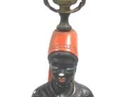 8665 - Vintage Chalkware Lamp - 27" Tall You are buying a used as-is electric/electronic item. We do not guarantee all components are present, and if it is not expressly stated, it is untested.
