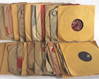 8070 - Lot of 28 78RPM Records
