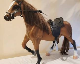 1081x - Battat Signed Quarter Horse 20 x 21
