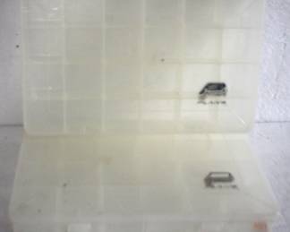 8311 - 2 Plano Tackle Boxes - 14" x 9" x 2"
