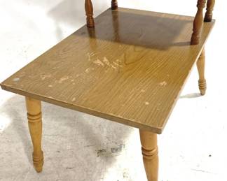 3022 - Side Table - Damaged Top - 22" x 18" x 26"
