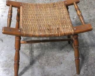 267 - Antique Stool - 19" x 12" x 19"
