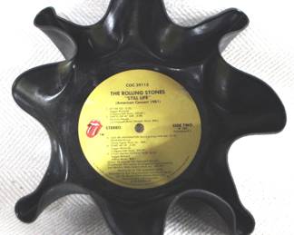 7758 - The Rolling Stones Record Bowl - 9" Round
