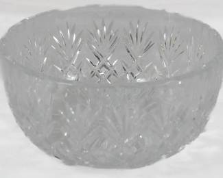 108 - Pressed Glass Bowl 3x6"
