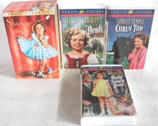 7573 - Shirley Temple 3 VHS Box Set
