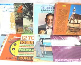 5104 - Lot of 10 Assorted LP Records
