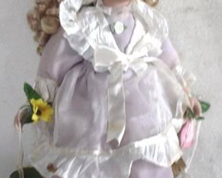 7985 - Vintage Doll - 15" Tall
