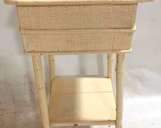 3091 - Painted Lift Top Sewing Stand - 30 x 15 x 14
