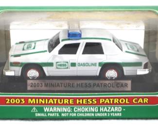 8418 - 2003 Hess Miniature Patrol Car in Box
