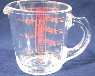8489 - Pyrex 1 Cup Measuring Cup
