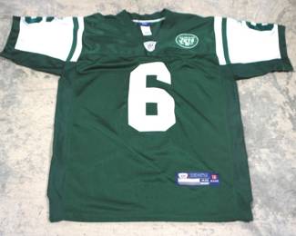 5247 - Reebok Mark Sanchez New York Jets Jersey sz 48
