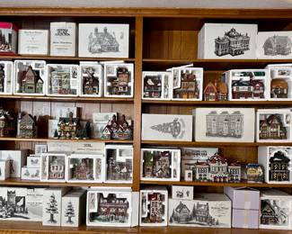 MANY Dept. 56 Christmas Village Houses and Accessories 