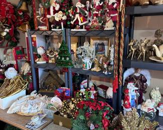 Santa’s and Angels of all kinds!