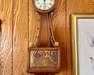 Vintage GE Banjo Wall Clock