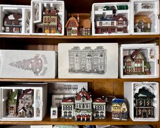 Dept. 56 Christmas Village Houses