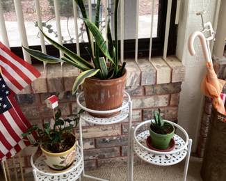 Three tier plant stand