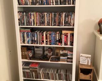 Solid wood bookcase