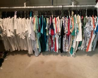 Ladies tops in beautiful condition mostly size Large 