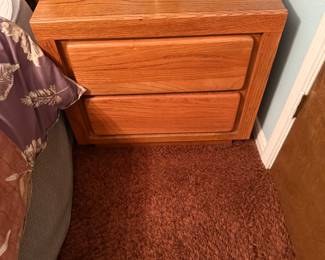Wood nightstand  $20.00