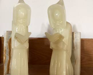 Carved Monk bookends  $25.00 pair