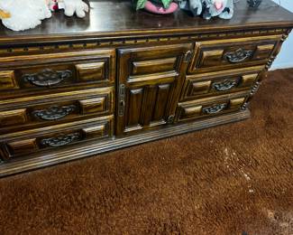Vintage Dresser with Mirror $45.00