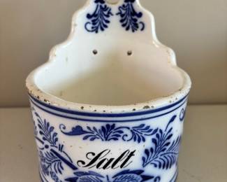 Porcelain Salt Box