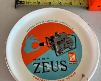 Vintage Advertising Dish (Pesco Products Bedford, OH)