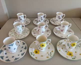 Royal Victoria Cups and Saucers