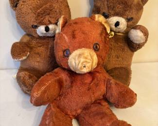 Vintage Teddy Bears Music Boxes