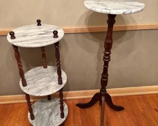 Marble Plant/Display Stands