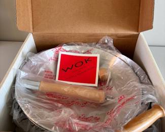 Steel Wok (New In Box)