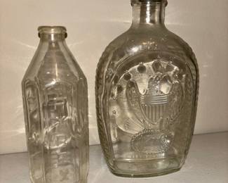 Vintage Glass (Pyrex and Log Cabin Syrup Bottles)